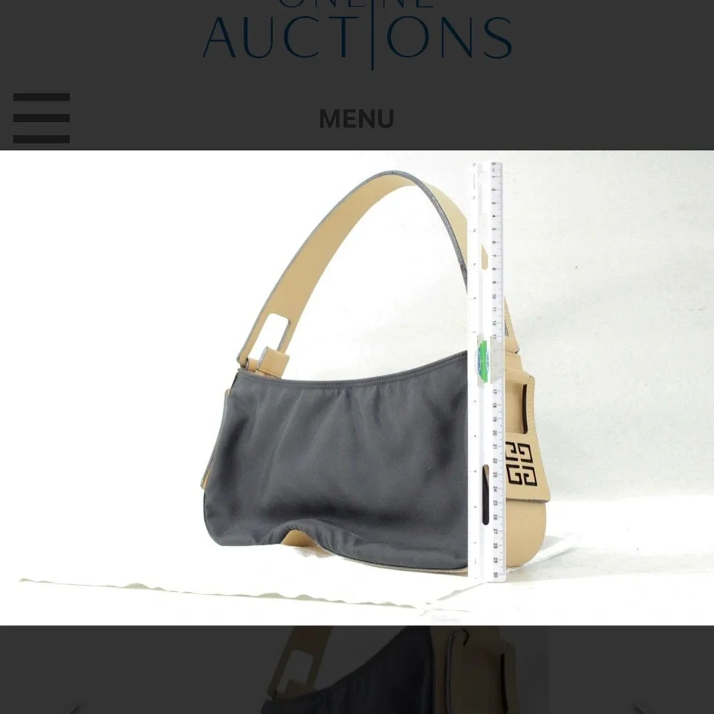 Givenchy Chic Black and Tan Women's Shoulder Bag